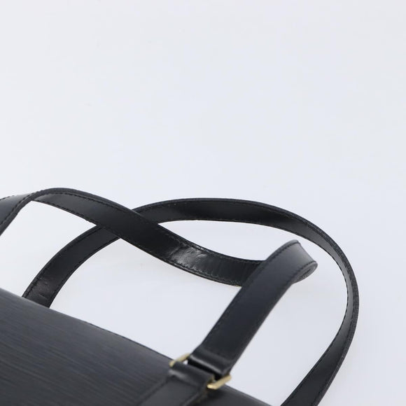 LOUIS VUITTON Epi Soufflot Hand Bag Black M52222 LV Auth 213778V