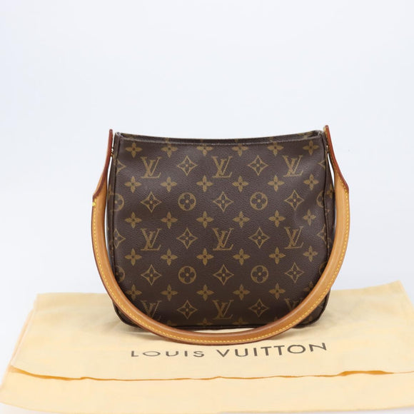 LOUIS VUITTON Monogram Looping MM Shoulder Bag M51146 LV Auth 213786V