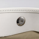 BURBERRY Nova Check Tote Bag PVC Leather Beige Silver Auth 213794A-15