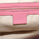 GUCCI GG Canvas Web Sherry Line Hand Bag 2way Beige Gold 247205 Auth 213795A-18