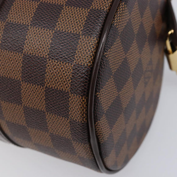 LOUIS VUITTON Damier Ebene Papillon GM Hand Bag N41210 LV Auth 213799SAV