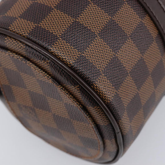 LOUIS VUITTON Damier Ebene Papillon GM Hand Bag N41210 LV Auth 213799SAV