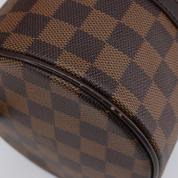 LOUIS VUITTON Damier Ebene Papillon GM Hand Bag N41210 LV Auth 213799SAV