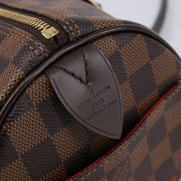 LOUIS VUITTON Damier Ebene Papillon GM Hand Bag N41210 LV Auth 213799SAV