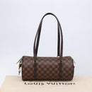 LOUIS VUITTON Damier Ebene Papillon GM Hand Bag N41210 LV Auth 213799SAV-24