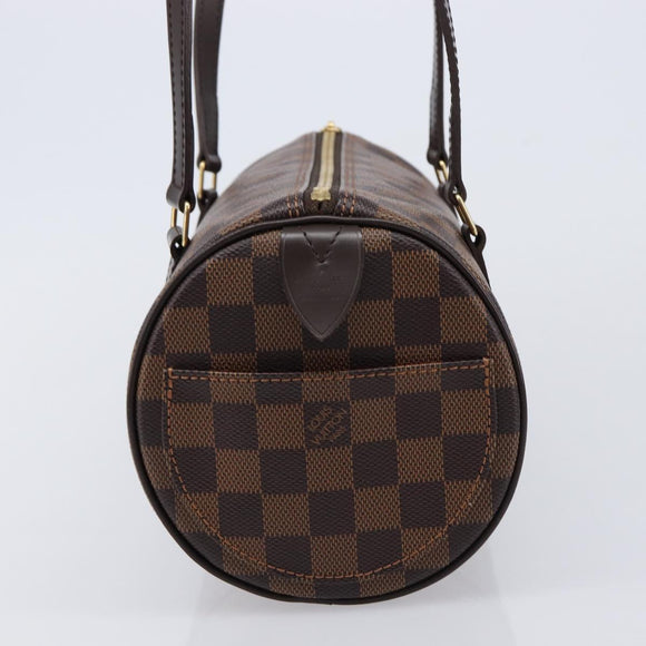 LOUIS VUITTON Damier Ebene Papillon GM Hand Bag N41210 LV Auth 213799SAV