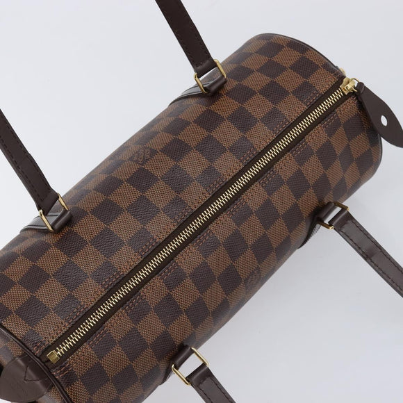 LOUIS VUITTON Damier Ebene Papillon GM Hand Bag N41210 LV Auth 213799SAV