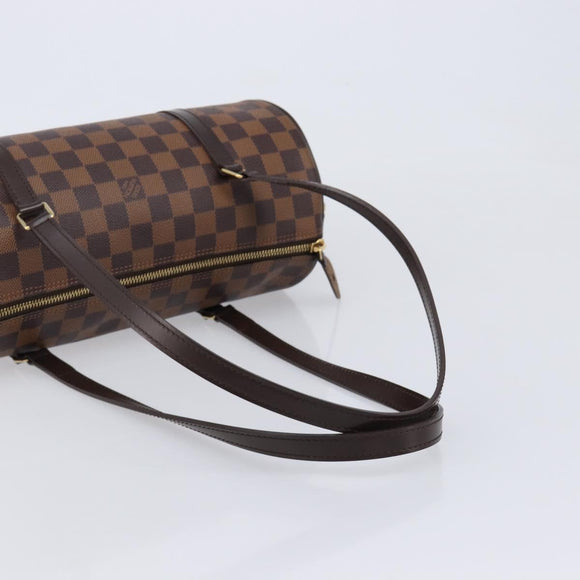 LOUIS VUITTON Damier Ebene Papillon GM Hand Bag N41210 LV Auth 213799SAV