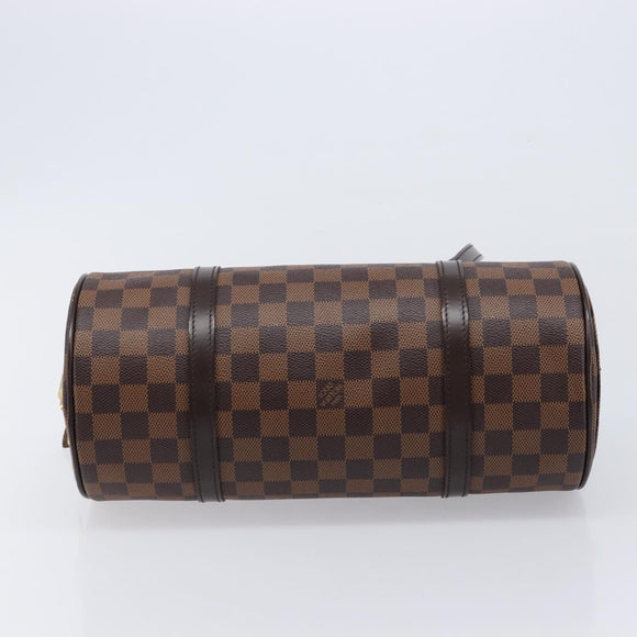 LOUIS VUITTON Damier Ebene Papillon GM Hand Bag N41210 LV Auth 213799SAV