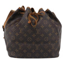 LOUIS VUITTON Monogram Petit Noe Shoulder Bag M42226 LV Auth 213802-2