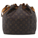 LOUIS VUITTON Monogram Petit Noe Shoulder Bag M42226 LV Auth 213802-3