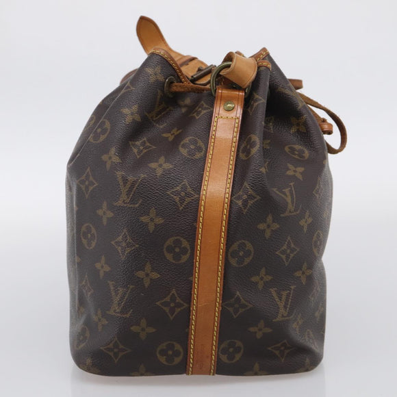 LOUIS VUITTON Monogram Petit Noe Shoulder Bag M42226 LV Auth 213802