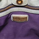 Miu Miu Vitellolux Hand Bag Leather 2way Gold Light Green Auth 213807M-17