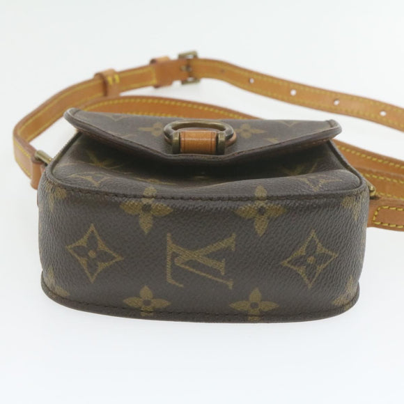 LOUIS VUITTON Monogram Bebe Saint Cloud Shoulder Bag M51245 LVAuth 21381A