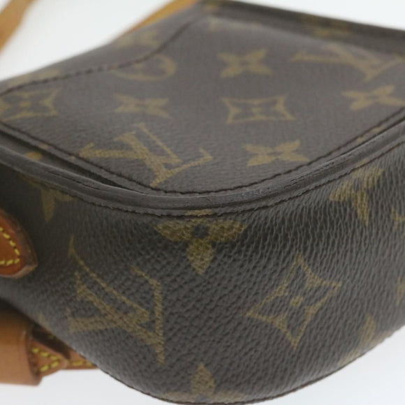 LOUIS VUITTON Monogram Bebe Saint Cloud Shoulder Bag M51245 LVAuth 21381A