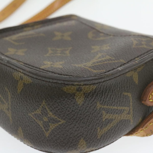 LOUIS VUITTON Monogram Bebe Saint Cloud Shoulder Bag M51245 LVAuth 21381A