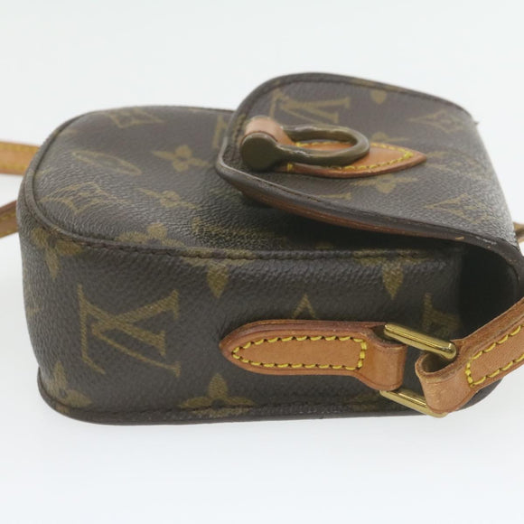 LOUIS VUITTON Monogram Bebe Saint Cloud Shoulder Bag M51245 LVAuth 21381A