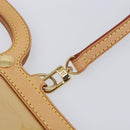 LOUIS VUITTON Monogram Vernis Roxbury Drive Rose Florentin M91391 Auth 213812A-13