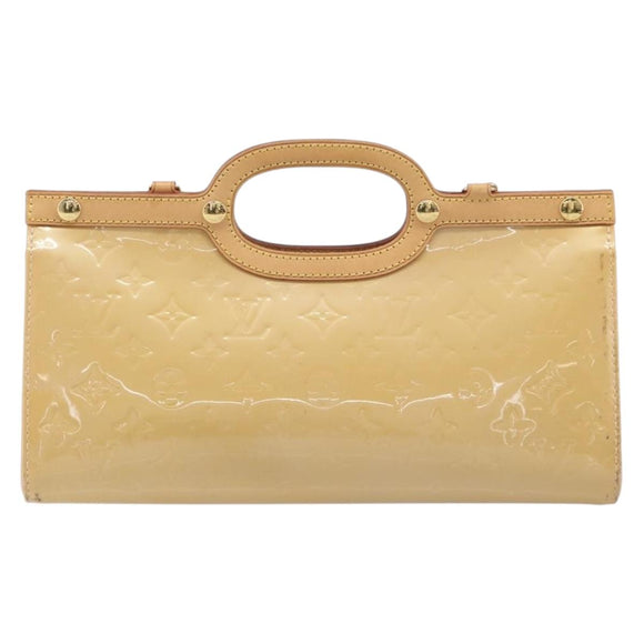 LOUIS VUITTON Monogram Vernis Roxbury Drive Rose Florentin M91391 Auth 213812A