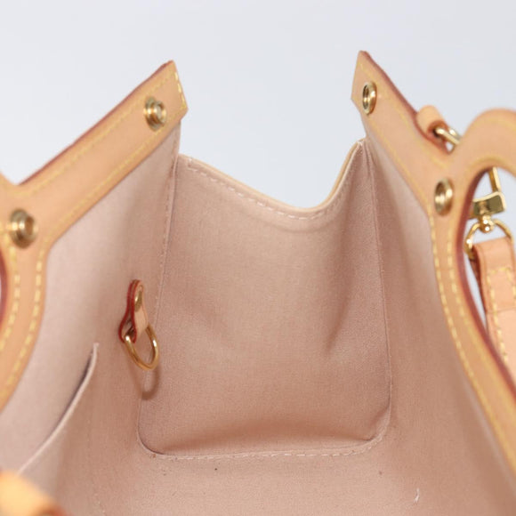 LOUIS VUITTON Monogram Vernis Roxbury Drive Rose Florentin M91391 Auth 213812A