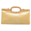 LOUIS VUITTON Monogram Vernis Roxbury Drive Rose Florentin M91391 Auth 213812A-3