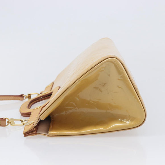 LOUIS VUITTON Monogram Vernis Roxbury Drive Rose Florentin M91391 Auth 213812A