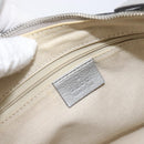 GUCCI GuccissimaGG Abbey Shoulder Bag Leather Silver 190525 Auth 213814V-17