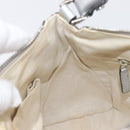 GUCCI GuccissimaGG Abbey Shoulder Bag Leather Silver 190525 Auth 213814V-20