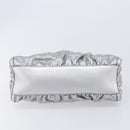GUCCI GuccissimaGG Abbey Shoulder Bag Leather Silver 190525 Auth 213814V-9