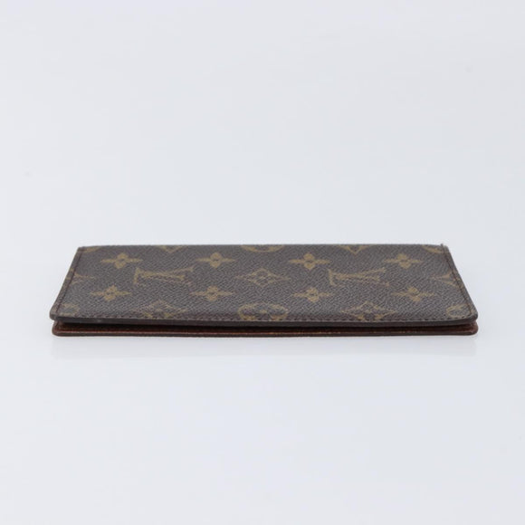 LOUIS VUITTON Monogram Agenda Poche Note Cover R20503 LV Auth 213816