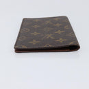 LOUIS VUITTON Monogram Agenda Poche Note Cover R20503 LV Auth 213816-6