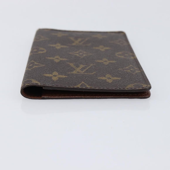 LOUIS VUITTON Monogram Agenda Poche Note Cover R20503 LV Auth 213816