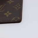 LOUIS VUITTON Monogram Agenda Poche Note Cover R20503 LV Auth 213816-8