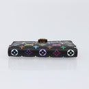 LOUIS VUITTON Multicolor Carnet de Val Mini Agenda Black M92652 LV Auth 213818V-5