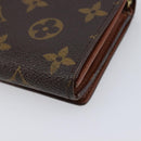 LOUIS VUITTON Monogram Porte Monnaie Billets Tresor Wallet M61730 LV Auth 213820-10