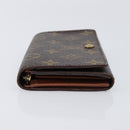 LOUIS VUITTON Monogram Porte Monnaie Billets Tresor Wallet M61730 LV Auth 213820-5