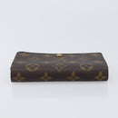LOUIS VUITTON Monogram Porte Monnaie Billets Tresor Wallet M61730 LV Auth 213820-6