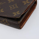 LOUIS VUITTON Monogram Porte Monnaie Billets Tresor Wallet M61730 LV Auth 213820-8
