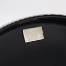 CHANEL Sunglasses Case Chain Neck Pouch Leather White Silver CC Auth 213823SAM-17