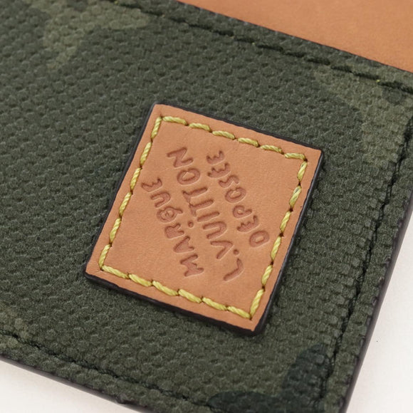 LOUIS VUITTON Monogram Surplus Chain Belt Pouch Card Case M03392 LV Auth 213826M