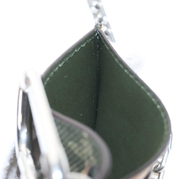 LOUIS VUITTON Monogram Surplus Chain Belt Pouch Card Case M03392 LV Auth 213826M