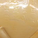LOUIS VUITTON Monogram Vernis Alma PM Hand Bag Rose Florentin M91614 Auth 213827-17