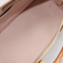 LOUIS VUITTON Monogram Vernis Alma PM Hand Bag Rose Florentin M91614 Auth 213827-23