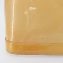 LOUIS VUITTON Monogram Vernis Alma PM Hand Bag Rose Florentin M91614 Auth 213827-4