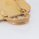 LOUIS VUITTON Monogram Vernis Alma PM Hand Bag Rose Florentin M91614 Auth 213827-8