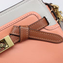 Coach Shoulder Bag Leather 2way Pink Gold Tone Auth 213832A-20