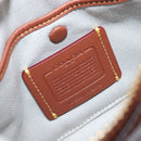 Coach Shoulder Bag Leather 2way Pink Gold Tone Auth 213832A-22