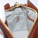 Coach Shoulder Bag Leather 2way Pink Gold Tone Auth 213832A-25