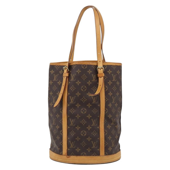 LOUIS VUITTON Monogram Bucket GM Shoulder Bag M42236 LV Auth 213845
