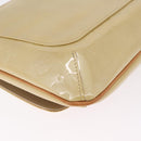 LOUIS VUITTON Monogram Vernis Thompson Street Bag Beige M91301 LV Auth 213857A-14